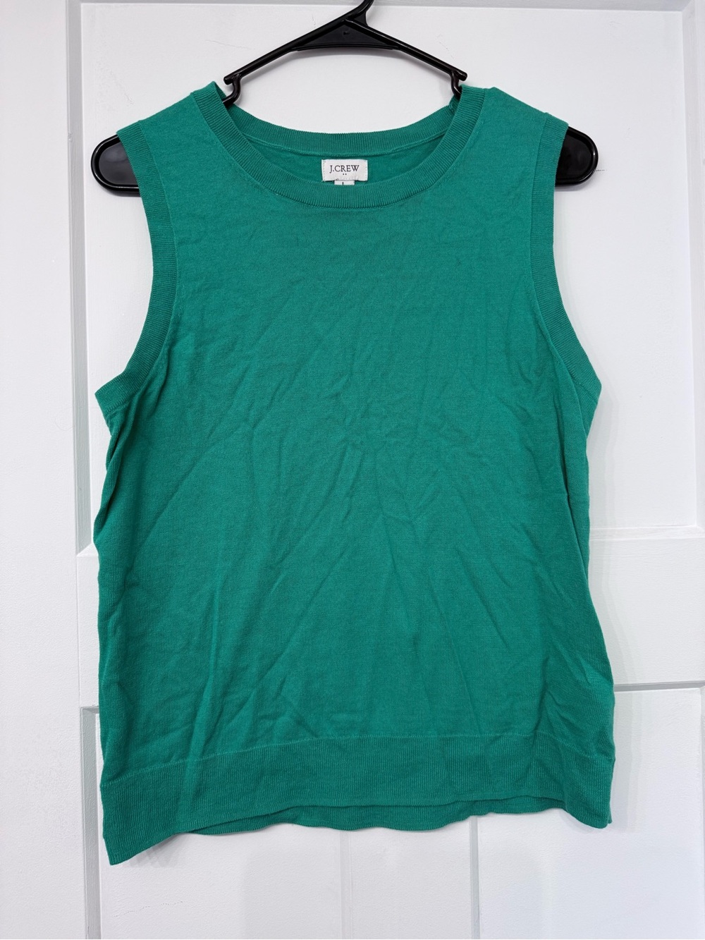 J. Crew Sleeveless Knit Tank in Teal